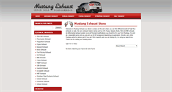 Desktop Screenshot of mustangexhaust.org